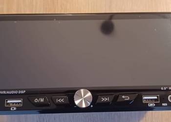 Odtwarzacz samochodowy stereo 6,9 cala 1 Din
