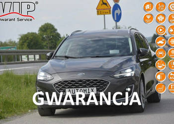 Ford Focus 1.5EcoBlue doinwestowany Vignale skóra hak bezwypadkowy gwaranc…