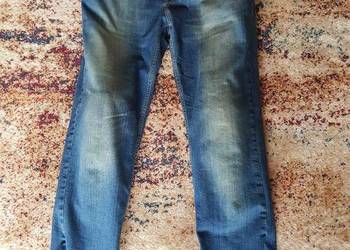 Spodnie Jeansy Motocyklowe Freestar XL Made in Poland Kevlar 5 protektorów