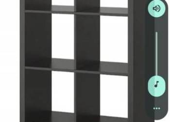 IKEA KALLAX regał 77x147 CZARNOBRĄZ