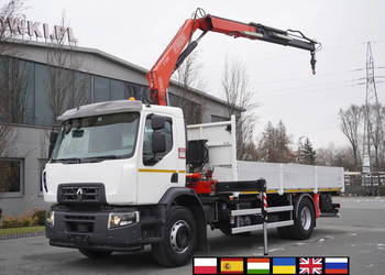 Renault C280 DTI 8 / HDS Fassi 5,6 t / 560 MTH / Pilot / Rotator Platforma