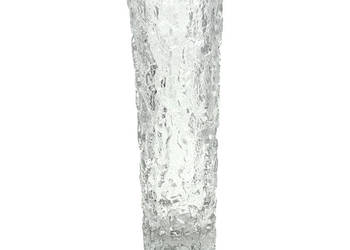 Wazon ARKTIS Georgshütte – Ice Bark Glass, Niemcy lata 70.