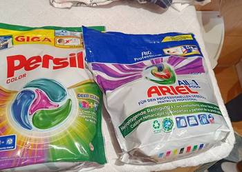 Kapsułki piorące Persil 78 szt i Ariel 60