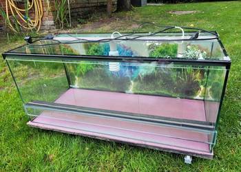 Terrarium szklane 90x40x40