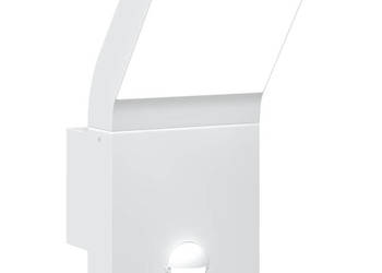 Zewnętrzny kinkiet LED z czujnikiem biały odlewane aluminium WM-4006274