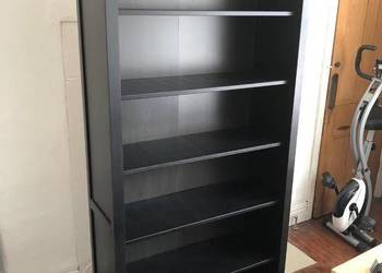 Regaly IKEA HEMNES - drewno - witryna - sekretarzyk