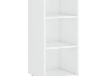 Szafka biała połysk 345x325x90 cm materiał drewnopochodny WM-828718