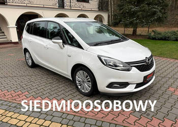 Opel Zafira 1.4 turbo 140 KM 7 foteli Kamera cofania CarPlay Biała perła C…