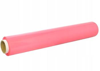 Folia stretch ręczna różowa RAF PACK Mega jakość