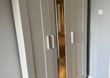 Szafa Ikea Brimnes biała z lustrem