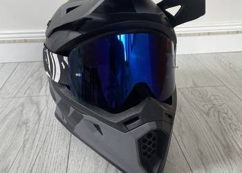 Kask raven z goglami rozmiar xs