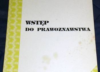 Wstęp do prawoznawstwa - Andrzej Korybski, Antoni Pieniążek
