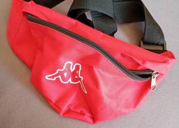 nerka, biodrówka, torba na pas, saszetka Kappa czerwona