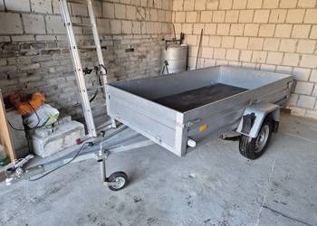 Przyczepka samochodowa Fracht 250 zarejestrowana