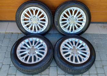 Oryginalne Alufelgi AUDI 16 5x112 Skoda / Seat / Volkswagen * Opony * 