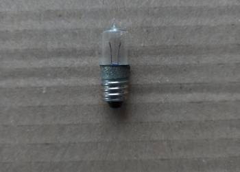 Żarówka 6V E10 z czasów PRL-u (dwie sztuki)