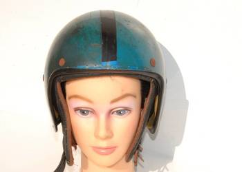 Stary kask orzeszek motocyklowy unikat antyk 1967r