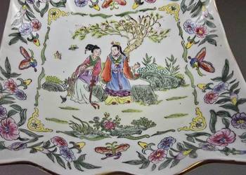 Wyprzedaż Miska, salaterka w stylu Famille Rose,Guangdong lata 70te