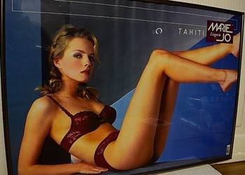 Marie Jo - duży plakat z lat 90 tych, DUŻY 80 X 60 CM