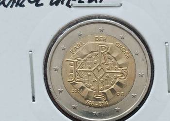 2 Euro Niemcy 2023 r. - 1275 rocznica narodzin Karola Wielkiego men.D