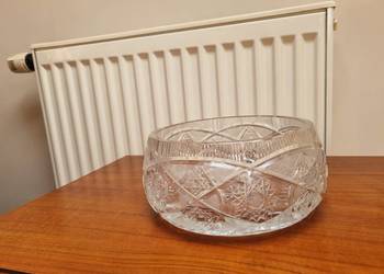 Kryształowa Misa salaterka PRL