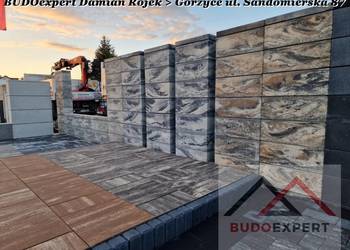 Ogrodzenie modułowe STYROBUD FINI bloczek pustak gładki 8 różnych kolorów