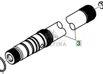 John Deere 8130 8230 8330 8430 8530 Wał Skrzyni Biegów IVT R220679