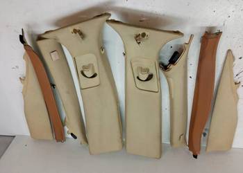 OSŁONA SŁUPKA A B C LEWA PRAWA KOMPLET SKÓRA Jaguar XJ VIII (2009-19) X351