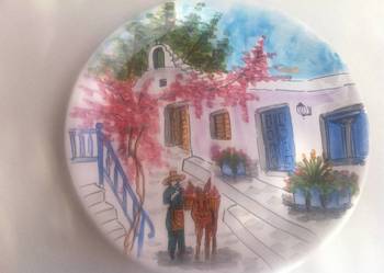 talerz 24cm do powieszenia