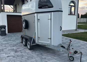 Przyczepa do przewozu 1,5 konia kąt B dmc 1300 kg