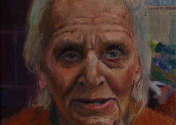 Obraz olejny Teresa Korol Portret 24x30