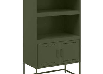 Szafka oliwkowa 685x385x1235 cm stal WM-846504