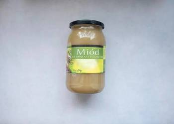 Naturalny miód ze spadzi iglastej 1200g - SUPER JAKOŚĆ!