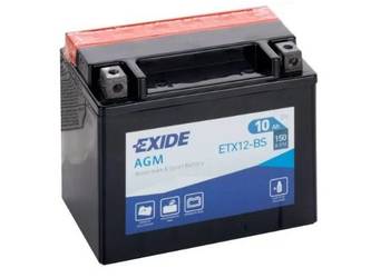Akumulator motocyklowy EXIDE ETX12-BS YTX12-BS 12V 10Ah 150A