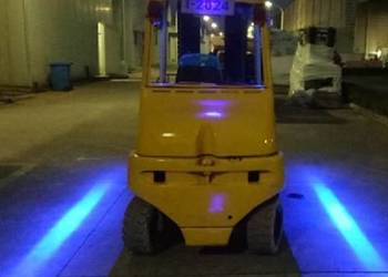 Boczna lampa bezpieczeństwa Blue Spot wózek widłowy!!!