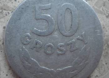 POLSKA-50 GROSZY-1949 r (b.z.)-AL-