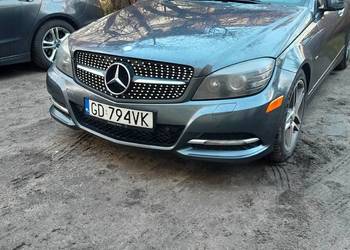 Mercedes W204 C klasa kompletny zderzak przedni lift xenon pts