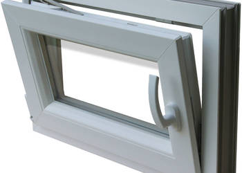 OKNO PCV 60x90 OKNA BIAŁE PVC RU OD RĘKI LUPOL