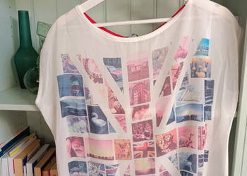 T-shirt z nadrukiem r. M / L