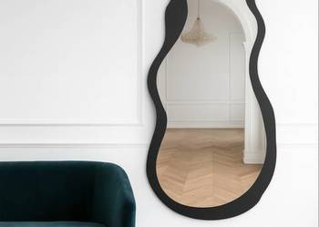 Lustro o nieregularnym kształcie w ramie mdf- RISOL W RAMIE