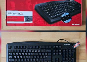 Klawiatura przewodowa QWERTY Microsoft Wired Keyboard 200