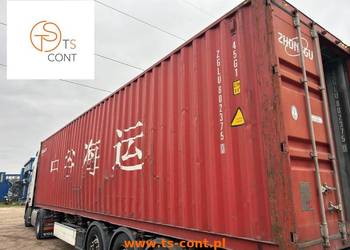 Kontener morski magazynowy 40 HC CW używany szczelny Ts-cont