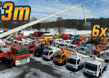 Mercedes ACTROS 2632 Zwyżka WUMAG WT 530 Podnośnik Koszowy Wysokość Podnos…