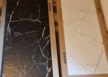 Płytki gres 120x60 colmar white black bialy czarny matowe