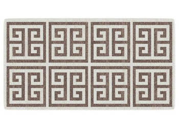 Dywan zewnętrzny/wewnętrzny kolorowy 80x150 cm antypoślizgowy WM-4007220