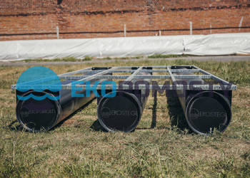 OD RĘKI - Pomost pływający, platforma pływająca, ponton 4x2m - 8mkw