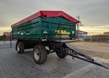 Przyczepa 9t (12t DMC) Wywrotka na 1 siłownik BSS IFA HL HW