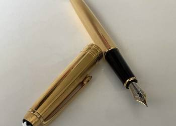 Pióro Montblanc Meisterstuck 144 Solitaire Gold 18K 750 Vintage W Germany