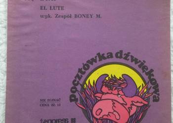 Płyta pocztówka dźwiękowa 1979 Boney M. El Lute