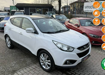 Hyundai ix35 2.0crdi 4x4 AWD skóry ledy Navi kamera bezwypadkowy zamiana 1…